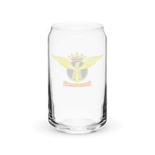 Cargar imagen en el visor de la galería, Vaso con emblema vintage Aviación Civil Española