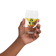 Cargar imagen en el visor de la galería, Vaso con emblema vintage Aviación Civil Española