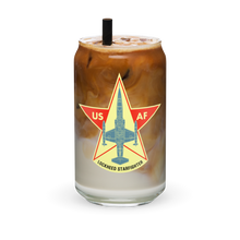 Cargar imagen en el visor de la galería, Vaso con emblema Lockheed F-104G "Starfighter" USAF