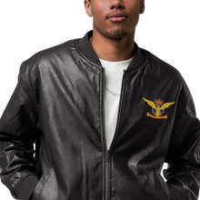 Cargar imagen en el visor de la galería, Cazadora bomber bordada con emblema de Aviación Civil Española