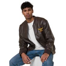 Cargar imagen en el visor de la galería, Cazadora bomber bordada con emblema de Aviación Civil Española