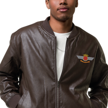 Cargar imagen en el visor de la galería, Cazadora bomber bordada con emblema vintage Ejército del Aire