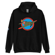 Cargar imagen en el visor de la galería, Sudadera con capucha y emblema Polikarpov I-16-10 "Super Mosca"