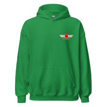 Cargar imagen en el visor de la galería, Sudadera con capucha y emblema del Ejército del Aire