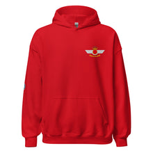 Cargar imagen en el visor de la galería, Sudadera con capucha y emblema del Ejército del Aire