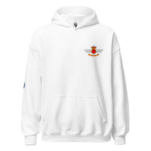 Cargar imagen en el visor de la galería, Sudadera con capucha y emblema del Ejército del Aire