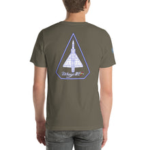 Cargar imagen en el visor de la galería, Camiseta con emblema del Ejército del Aire, modelo Dassault Mirage III EE