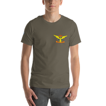 Cargar imagen en el visor de la galería, Camiseta con emblema de Aviación Civil, modelo Airbus A320-214 Classic Engine Option