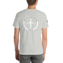 Cargar imagen en el visor de la galería, Camiseta con emblema de Aviación Civil, modelo Airbus A320-214 Classic Engine Option
