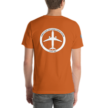 Cargar imagen en el visor de la galería, Camiseta con emblema de Aviación Civil, modelo Airbus A320-214 Classic Engine Option