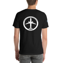 Cargar imagen en el visor de la galería, Camiseta con emblema de Aviación Civil, modelo Airbus A320-214 Classic Engine Option