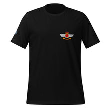 Cargar imagen en el visor de la galería, Camiseta con emblema del Ejército del Aire, modelo CASA-Northrop F-5B/M "Freedom Fighter"