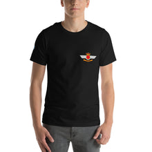 Cargar imagen en el visor de la galería, Camiseta con emblema del Ejército del Aire, modelo Dassault Mirage III EE