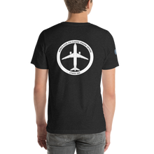 Cargar imagen en el visor de la galería, Camiseta con emblema de Aviación Civil, modelo Airbus A320-214 Classic Engine Option