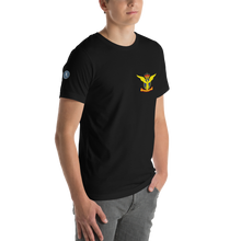 Cargar imagen en el visor de la galería, Camiseta con emblema de Aviación Civil, modelo Airbus A320-214 Classic Engine Option
