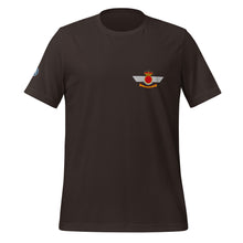 Cargar imagen en el visor de la galería, Camiseta con emblema del Ejército del Aire, modelo CASA-Northrop F-5B/M "Freedom Fighter"