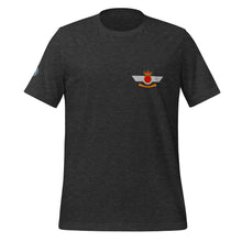 Cargar imagen en el visor de la galería, Camiseta con emblema del Ejército del Aire, modelo CASA-Northrop F-5B/M "Freedom Fighter"