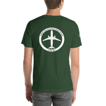Cargar imagen en el visor de la galería, Camiseta con emblema de Aviación Civil, modelo Airbus A320-214 Classic Engine Option