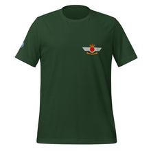 Cargar imagen en el visor de la galería, Camiseta con emblema del Ejército del Aire, modelo CASA-Northrop F-5B/M "Freedom Fighter"