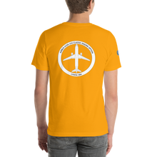 Cargar imagen en el visor de la galería, Camiseta con emblema de Aviación Civil, modelo Airbus A320-214 Classic Engine Option