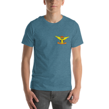Cargar imagen en el visor de la galería, Camiseta con emblema de Aviación Civil, modelo Airbus A320-214 Classic Engine Option