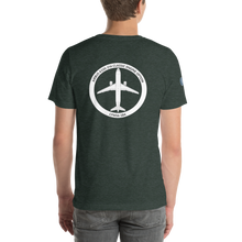 Cargar imagen en el visor de la galería, Camiseta con emblema de Aviación Civil, modelo Airbus A320-214 Classic Engine Option