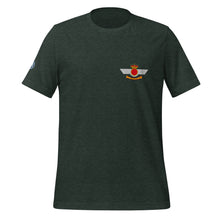 Cargar imagen en el visor de la galería, Camiseta con emblema del Ejército del Aire, modelo CASA-Northrop F-5B/M "Freedom Fighter"