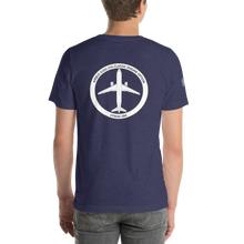 Cargar imagen en el visor de la galería, Camiseta con emblema de Aviación Civil, modelo Airbus A320-214 Classic Engine Option