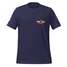 Cargar imagen en el visor de la galería, Camiseta con emblema del Ejército del Aire, modelo CASA-Northrop F-5B/M "Freedom Fighter"
