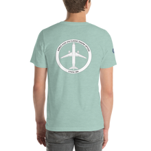 Cargar imagen en el visor de la galería, Camiseta con emblema de Aviación Civil, modelo Airbus A320-214 Classic Engine Option