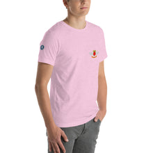 Cargar imagen en el visor de la galería, Camiseta con emblema vintage Ejército del Aire, modelo Hispano Aviación HA-200D "Saeta"