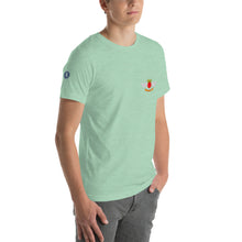 Cargar imagen en el visor de la galería, Camiseta con emblema vintage Ejército del Aire, modelo Hispano Aviación HA-200D "Saeta"