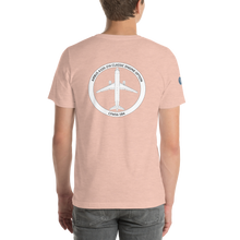 Cargar imagen en el visor de la galería, Camiseta con emblema de Aviación Civil, modelo Airbus A320-214 Classic Engine Option