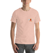 Cargar imagen en el visor de la galería, Camiseta con emblema vintage Ejército del Aire, modelo Hispano Aviación HA-200D "Saeta"