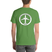 Cargar imagen en el visor de la galería, Camiseta con emblema de Aviación Civil, modelo Airbus A320-214 Classic Engine Option