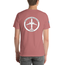 Cargar imagen en el visor de la galería, Camiseta con emblema de Aviación Civil, modelo Airbus A320-214 Classic Engine Option