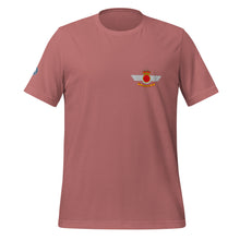 Cargar imagen en el visor de la galería, Camiseta con emblema del Ejército del Aire, modelo CASA-Northrop F-5B/M "Freedom Fighter"