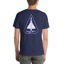 Cargar imagen en el visor de la galería, Camiseta con emblema del Ejército del Aire, modelo Dassault Mirage III EE