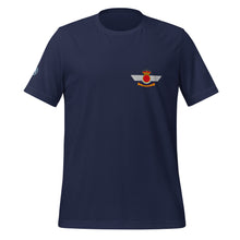 Cargar imagen en el visor de la galería, Camiseta con emblema del Ejército del Aire, modelo CASA-Northrop F-5B/M "Freedom Fighter"