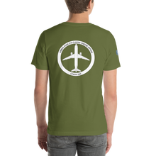 Cargar imagen en el visor de la galería, Camiseta con emblema de Aviación Civil, modelo Airbus A320-214 Classic Engine Option