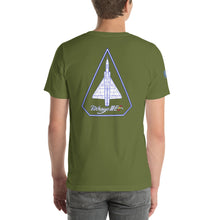 Cargar imagen en el visor de la galería, Camiseta con emblema del Ejército del Aire, modelo Dassault Mirage III EE