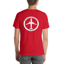 Cargar imagen en el visor de la galería, Camiseta con emblema de Aviación Civil, modelo Airbus A320-214 Classic Engine Option