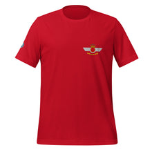 Cargar imagen en el visor de la galería, Camiseta con emblema del Ejército del Aire, modelo CASA-Northrop F-5B/M "Freedom Fighter"
