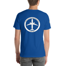 Cargar imagen en el visor de la galería, Camiseta con emblema de Aviación Civil, modelo Airbus A320-214 Classic Engine Option