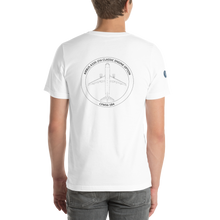 Cargar imagen en el visor de la galería, Camiseta con emblema de Aviación Civil, modelo Airbus A320-214 Classic Engine Option