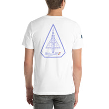 Cargar imagen en el visor de la galería, Camiseta con emblema del Ejército del Aire, modelo Dassault Mirage III EE