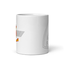 Cargar imagen en el visor de la galería, Taza con emblema del Ejército del Aire, modelo CASA-Northrop F-5B/M "Freedom Fighter"