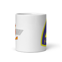 Cargar imagen en el visor de la galería, Taza con emblema del Ejército del Aire, modelo instructor CASA-Northrop F-5B/M "Freedom Fighter"