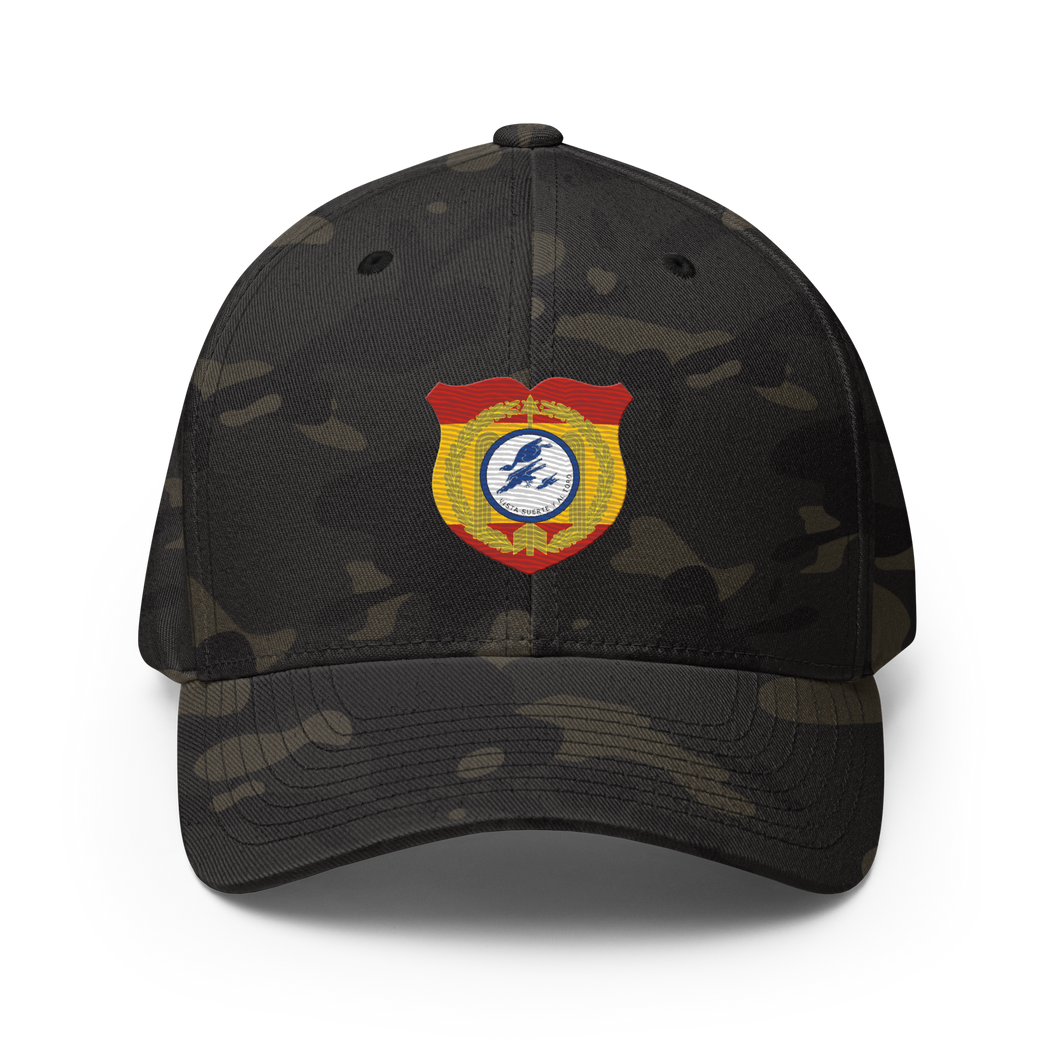 Gorra bordada con emblema 