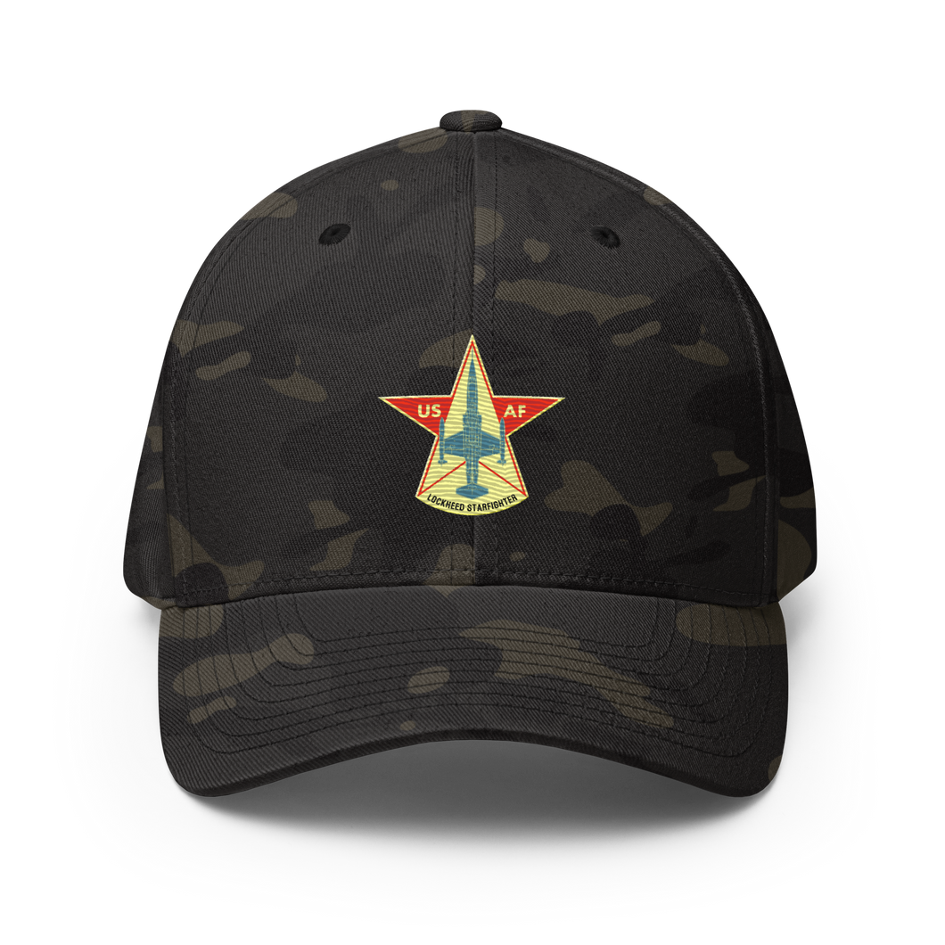 Gorra bordada emblema Lockheed F-104G 